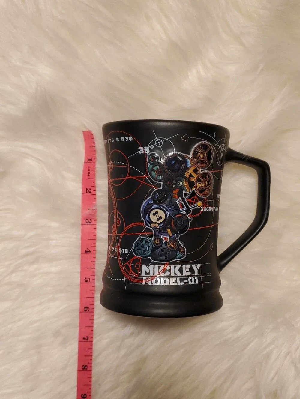 Mickey Model-01 Black Gear Graphic Mug